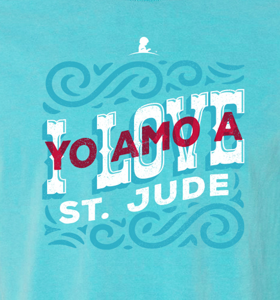 Yo Amo A St. Jude Comfort Colors Long Sleeve T-Shirt